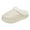 Khaki, variant on Garden Clogs for Women Men Waterproof Non Slip Fluffy Warm Fur Lined Winter Indoor Outdoor Slippers