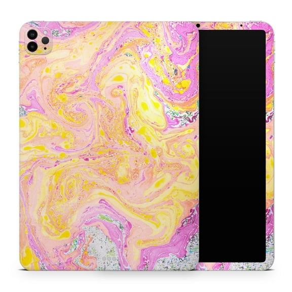 DesignSkinz Cotton Candy Oil Mix Full-Body Skin Decal Wrap Cover for iPad (A1219/A1337)