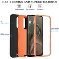 thumbnail image 5 of HCTian Phone Case for Motorola Moto Edge 5G 2025 Case, Heavy Duty Shockproof & Dropproof 3-Layer Cover Phone Case for Moto Edge 2025, 5 of 6