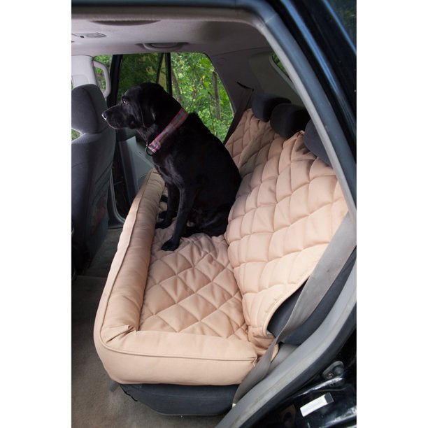 Quilted Back Seat Protector W Bolster Walmart Com Walmart Com