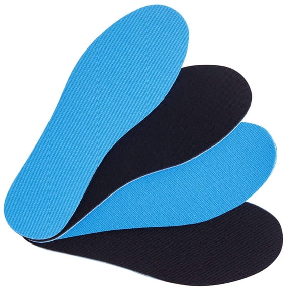 Plantillas Amitataha de espuma supersuave que absorbe el sudor, color azul y negro