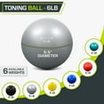 thumbnail image 3 of ProsourceFit Weighted Toning Exercise Hand Balls for Pilates & Yoga, 3 of 5