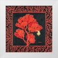 thumbnail image 3 of Paul Brent 20x20 White Modern Wood Framed Wall Art Titled - Sea Fan II, 3 of 5