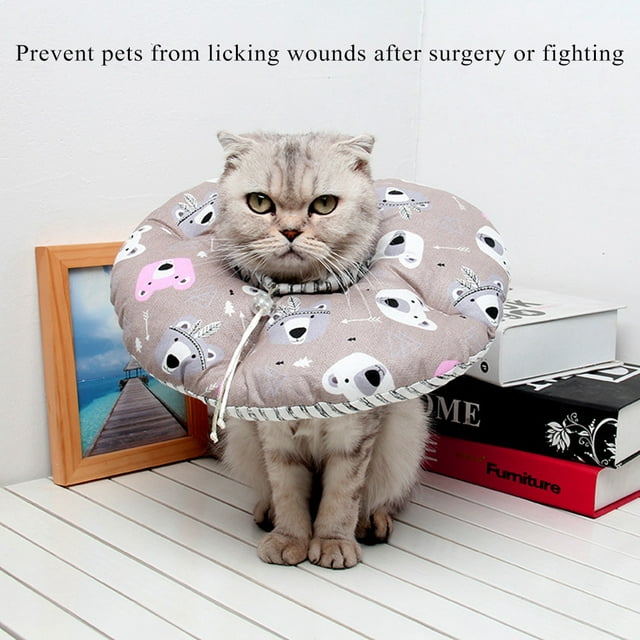 Collier Anti-Morsure pour Animaux, Cercle de Guérison pour Chat, Collier de Protection pour Animaux, Fonctionnalité Intelligente