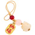 thumbnail image 4 of Bodhi Charcoal Cat Paw Phone Chain for Women Multi Functional Keychain Pendant Bringing Wealth, 4 of 5