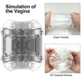 vibrating male masturbator cup