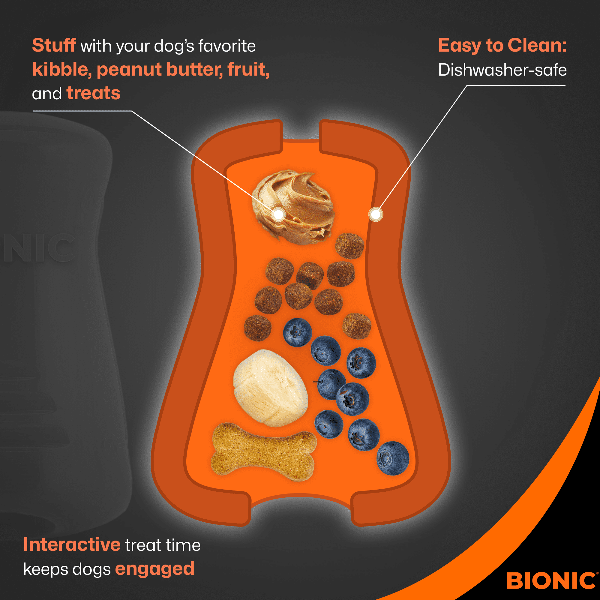 BIONIC Treat Shaker, Medium