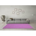 thumbnail image 3 of Ahgly Company Machine Washable Indoor Rectangle Abstract Purple Contemporary Area Rugs, 5' x 8', 3 of 4