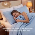 thumbnail image 2 of THD Benjamin - 3 Piece Full Queen Size Quilt Set, Lightweight Queen Bedspread Coverlet Set (Full/Queen, Light Blue), 2 of 7