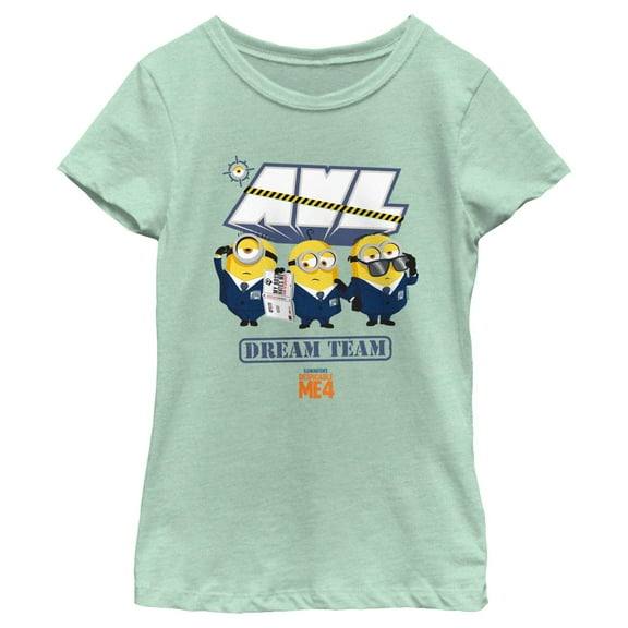 Girl's Despicable Me 4 AVL Dream Team  Graphic T-Shirt