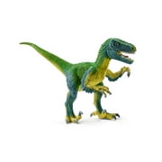 Schleich Dinosaurs - Realistic Velociraptor Figurine with Moving Jaw - Prehistoric Jurassic Dino Figurine - Kids Ages 4+