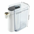 thumbnail image 5 of 1200ml Cold and Hot Water Dispenser Top Loading Small Water Cooler Dispenser, 5 of 23