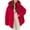 #0093-Red, variant on Pounoo Cropped Puffer Jackets for Women Waterproof Quilted Down Long Sleeve Coat Zip Up Jackets with Hooded Winter Warm Padded Short Coats