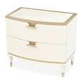 thumbnail image 4 of La Terrazza Large 2-Drawer Nightstand - Creamy Pearl, 4 of 12