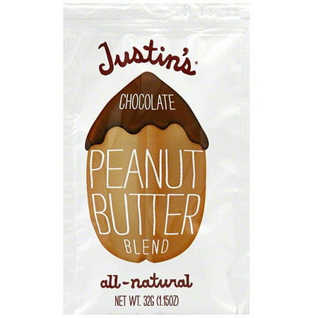 Justin's Chocolate Peanut Butter, 32 oz (Pack of 10)