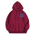 thumbnail image 1 of WILLBEST Sudadera con Capucha para Mujer, Ligera, Estilo Pullover, con Estampado Otoñal E Invernal Mediana, 1 of 5
