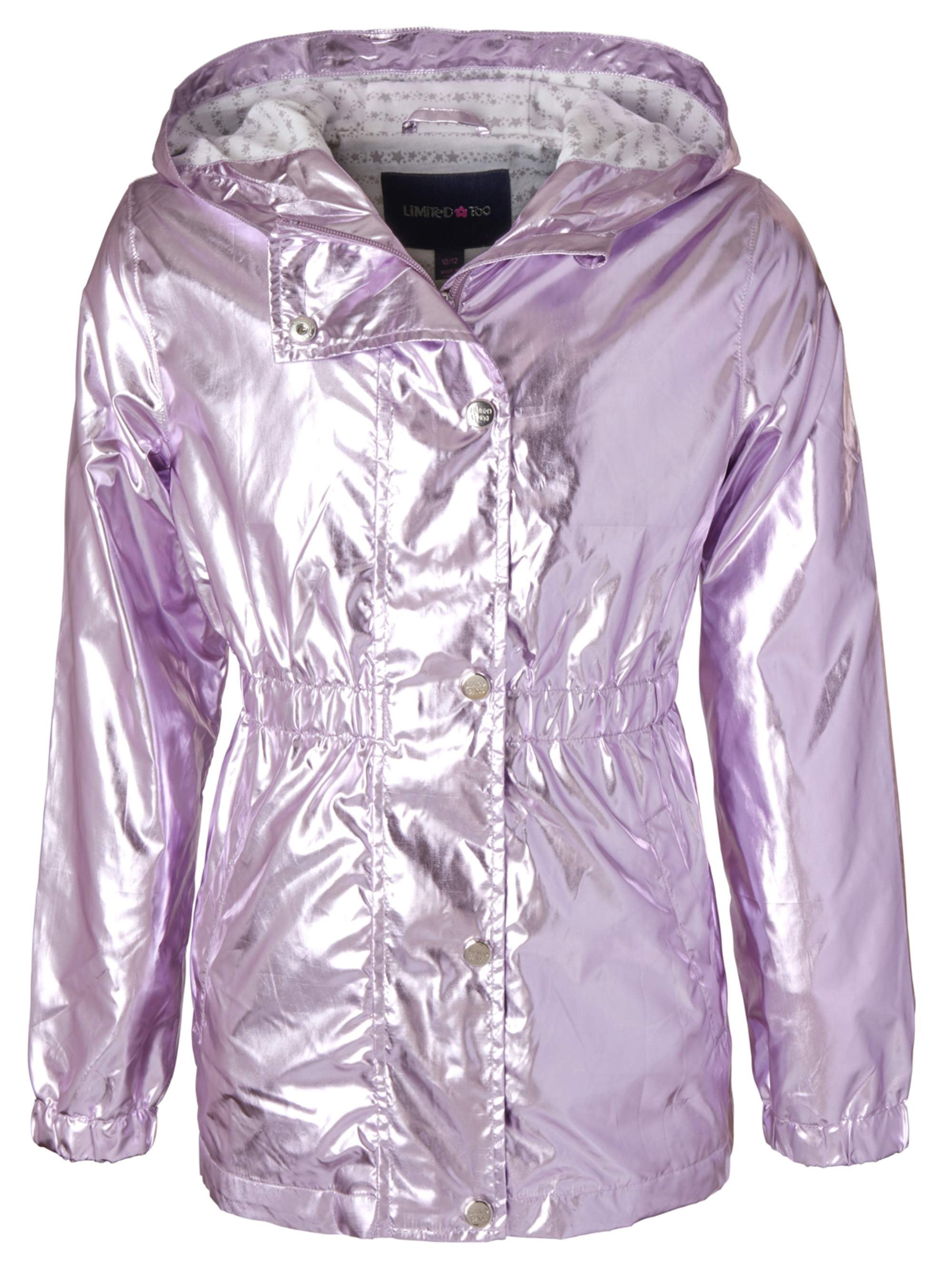 Limited Too Metallic anorak jacket (little girls & big girls)
