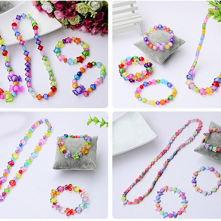Beads For Girls Toys Kids Jewelry Making Kit Bead Art And Craft Kit