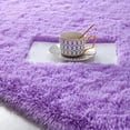 thumbnail image 7 of Lochas Ultra Soft Indoor Modern Area Rugs Fluffy Carpets for Living Room Children Bedroom Home Decor Nursery Rug 4' x 5.3',Lavender Purple, 7 of 7