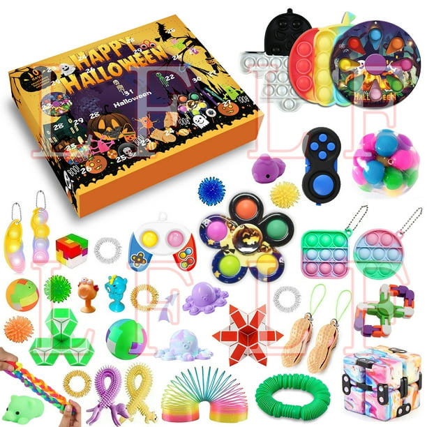 Biekopu Fidget Toy Advent Calendar 2021, Holiday Halloween Countdown