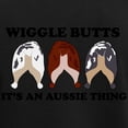 thumbnail image 3 of CafePress - Aussie Wiggle Butts Women's Dark Pajamas - Women's Short Sleeve Print T-Shirt and Pants Dark Cotton Pajama Set, 3 of 7