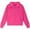 a-Hot Pink26461, variant on VNKIDY Boys Girls Sweatshirt Kids Solid Color Quarter Zip Long Sleeve Pullover With Kangaroo Pocket Soft Loose Fit Top For Stylish Casual Daily Outdoor Wear Activities Cozy Top