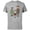 Athletic Heather, variant on Home Alone Kevin and the Wet Bandits Cross-Stitch Pattern - Short Sleeve Cotton T-Shirt for Adults - Customized-Yellow