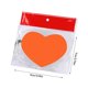 thumbnail image 5 of Señales de papel de ráfaga, 50 piezas, decoración del hogar, accesorios de bricolaje, suministros de venta de garaje, decoración de Ropa, zapatos y accesorios Miscelánea Corazón rojo naranja, 5 of 6