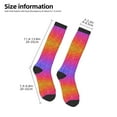 thumbnail image 2 of Logiee Holiday Shiny Print Gift Stocking Stuffers,Adult Stockings,Novelty Socks,Funny Socks Birthday Running Walking Sleeping, 2 of 6