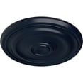 thumbnail image 3 of Ekena Millwork 15 7/8"OD x 1 1/2"P Kepler Traditional Ceiling Medallion (For Canopies up to 3 3/4"), Hand-Painted Midnight Dream, 3 of 5