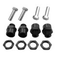 thumbnail image 2 of Kit de conversión de adaptador de cubo de rueda hexagonal de 12 mm a 17 mm, 4 piezas con pernos de 5 mm Negro, 2 of 9