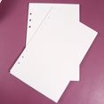 thumbnail image 1 of MERRYHAPY 135 Feuilles Papier à Carreaux Demi-Lettres pour Écrivains Journalisation en Voyage Rentrée des Classes, 1 of 8