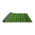 thumbnail image 2 of Ahgly Company Indoor Round Oriental Green Modern Area Rugs, 8' Round, 2 of 4