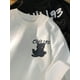 thumbnail image 2 of Men's Casual Cotton T-Shirt with Cute Cat Print - Breathable, Loose Fit Summer Tee, 2 of 6