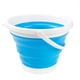 thumbnail image 1 of Cubo plegable ZHAOCHENG de silicona 10L para pesca y camping azul, 1 of 4