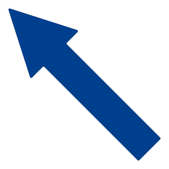 LiteMark Sensory Path Durable Floor Arrow Decal (10 long )