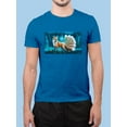 thumbnail image 2 of Multi Tailed Fox T-Shirt Men -Anthony Chirstou Designs, Male Small, 2 of 4
