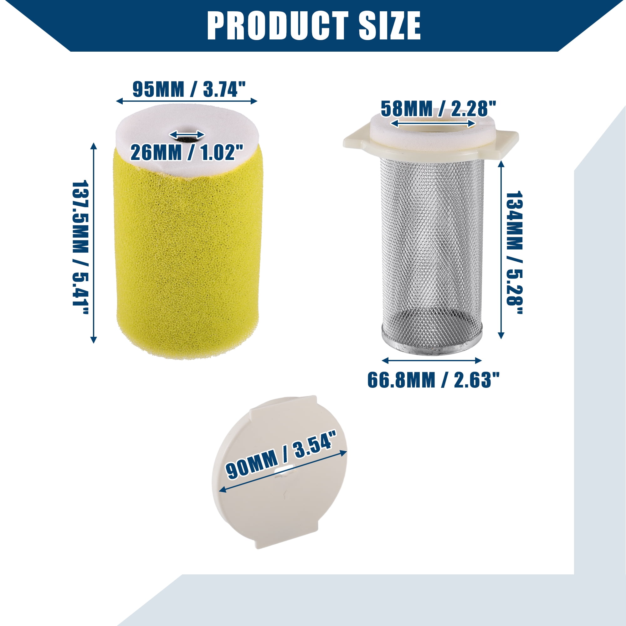 Unique Bargains Air Filter Guide End Cap for Yamaha Big Bear 350 1987-2000 Durable Plastic