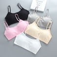 thumbnail image 3 of Gyratedream Girls Padded Training Bra Pack Crop Cami Training Bras for Girls With Removable Padding, 3 of 3