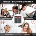 thumbnail image 3 of POINTERTECK Hidden Camera Detectors  Anti-Spy Camera Detector Bug Detector GPS Tracker RF Signal Scanner Listening Devices Finder Wireless for Travel Car  Bathroom Office  Hotel  Black, 3 of 7