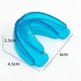 thumbnail image 2 of Adult Kids Blue Purple Pink Silicone Professional Rugby Teeth Protection Boxing Gum Shield Mouth Guard BLUE, 2 of 7