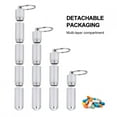 thumbnail image 3 of Étui à Pilules Bouteille de Pilules Mini Portable Boîte à Pilules Étui Étanche Porte-Bouteille de Médicaments avec Porte-Clés, 3 of 7