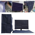 thumbnail image 6 of 3PCS Breathable Moisture-proof Blue Desktop Computer Dust Cover 19 To 34 Inches Computer Protective Cover LCD Screen Cover 29IN, 6 of 8