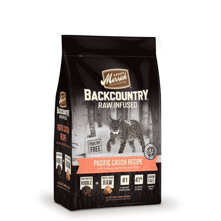 Merrick raw infused cat food discount