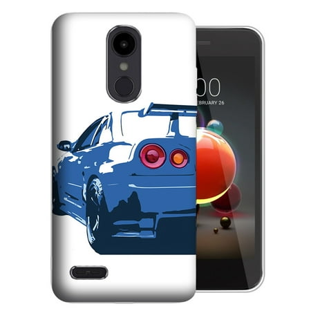 380 Phone - MUNDAZE LG Stylo 4 / Stylo 4 Plus UV Printed Design Case - Nissan Skyline GTR R-34 Design Skin Phone Case Cover