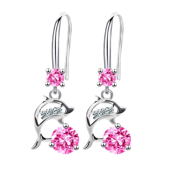 -Studded Earrings Temperament Long For Women Girls Screw Back Earrings for Girls Pearl Earrings Hoops Trendy Earrings for Women Cute Pearl Earrings Heart Shaped Hoop Earrings Formal Earrings Small