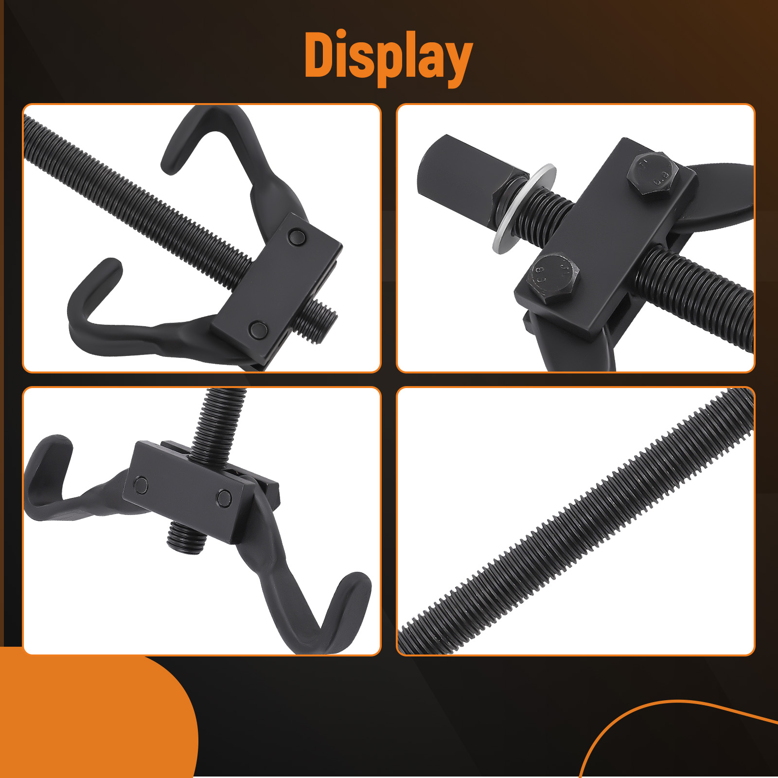 maXpeedingrods Coil Spring Compressor Tool Kit, Compress, Remove and Install Vehicle Strut and Coil Springs