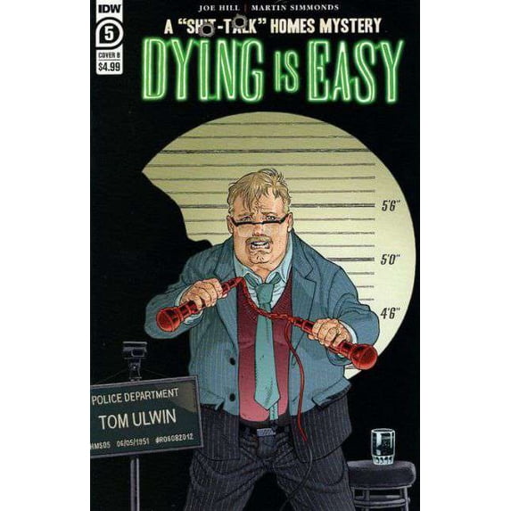 IDW Publishing Dying Is Easy #5B