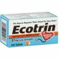 thumbnail image 2 of Ecotrin Safety Coated Aspirin NSAID Pain Reliever Low Strength 150ct,6-Pack, 2 of 6