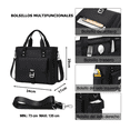 thumbnail image 4 of Bolsa Lonchera Térmica Belug Negra Bolsa De Almuerzo, 4 of 5